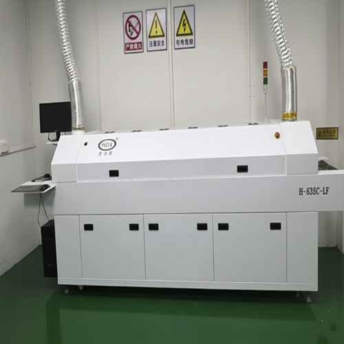 6-Zone Reflow Soldering Simulation Test